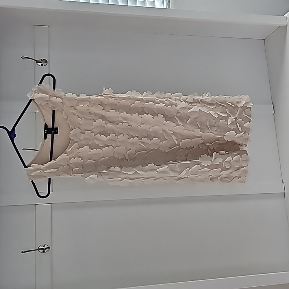 H&M floral applique dress size XS